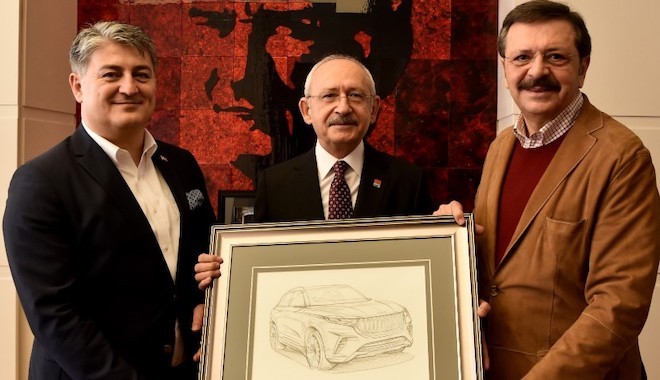 Kılıçdaroğlu'na 'Yerli otomobil'i anlattılar